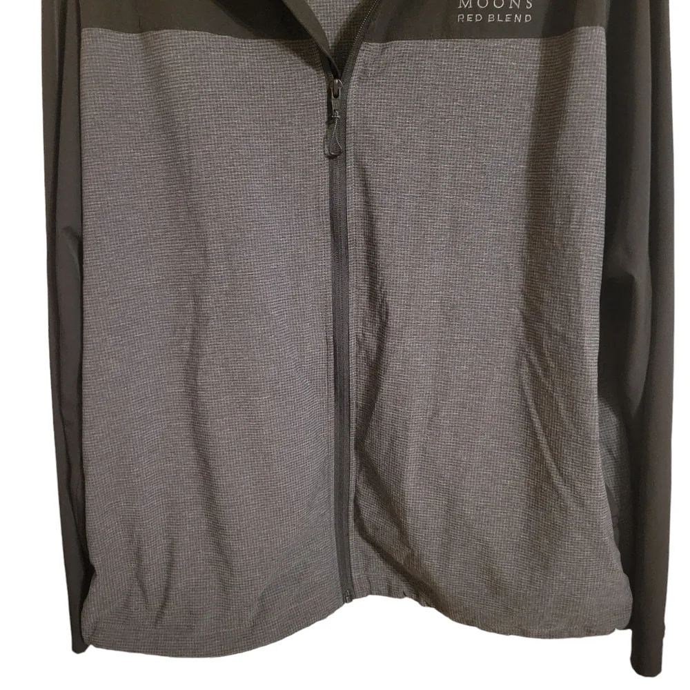 Travis Mathew Black Lightweight Golf Windbreaker Jacket